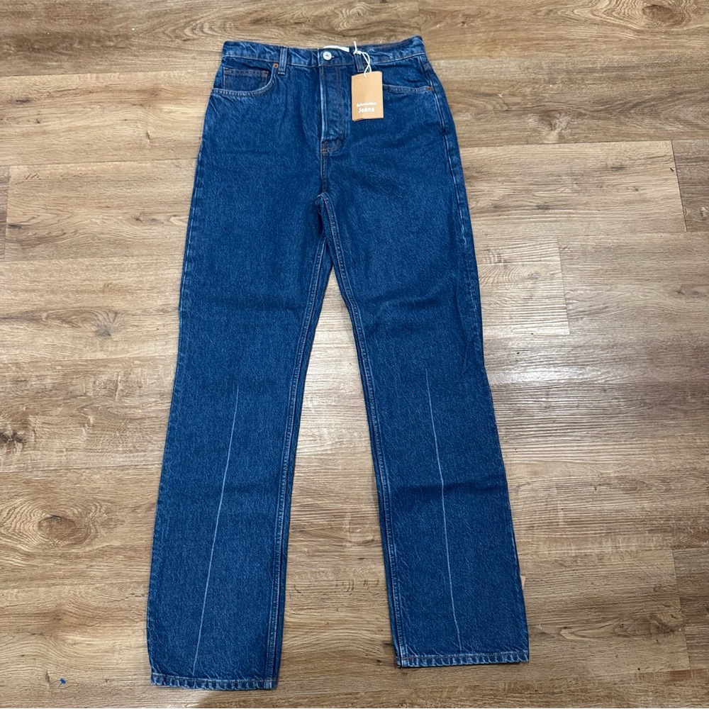 Reformation Blue Straight Leg Jeans - Picture 3 of 9